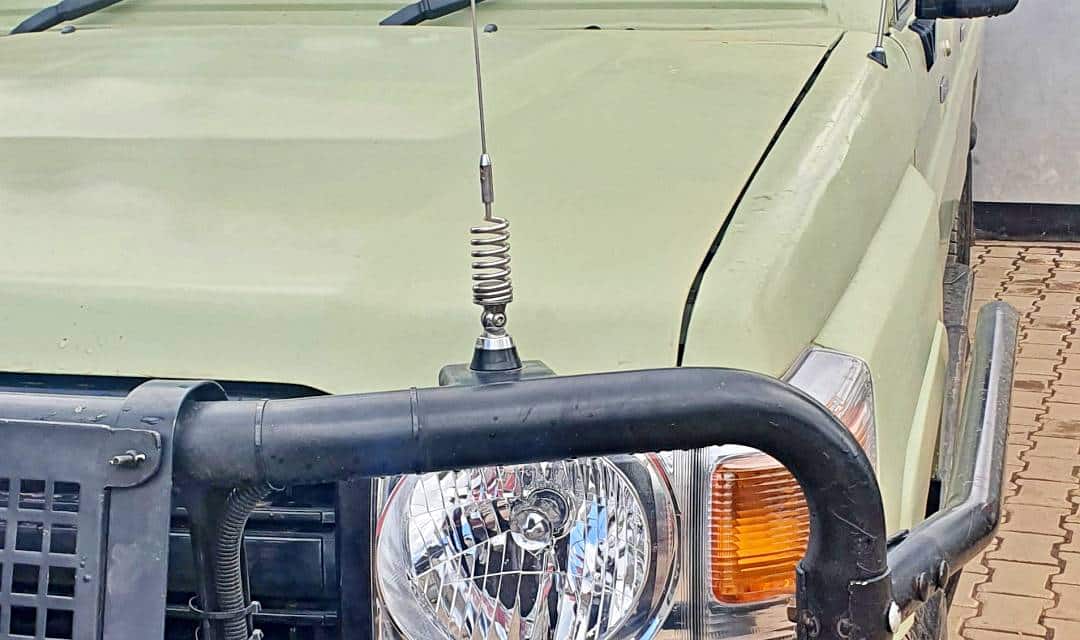 Safari-Fahrzeug, RF-Antenne